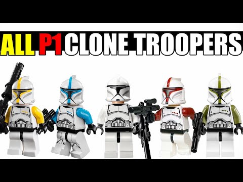 EVERY LEGO Phase 1 Clone Trooper Ever!! | Clone Trooper Review