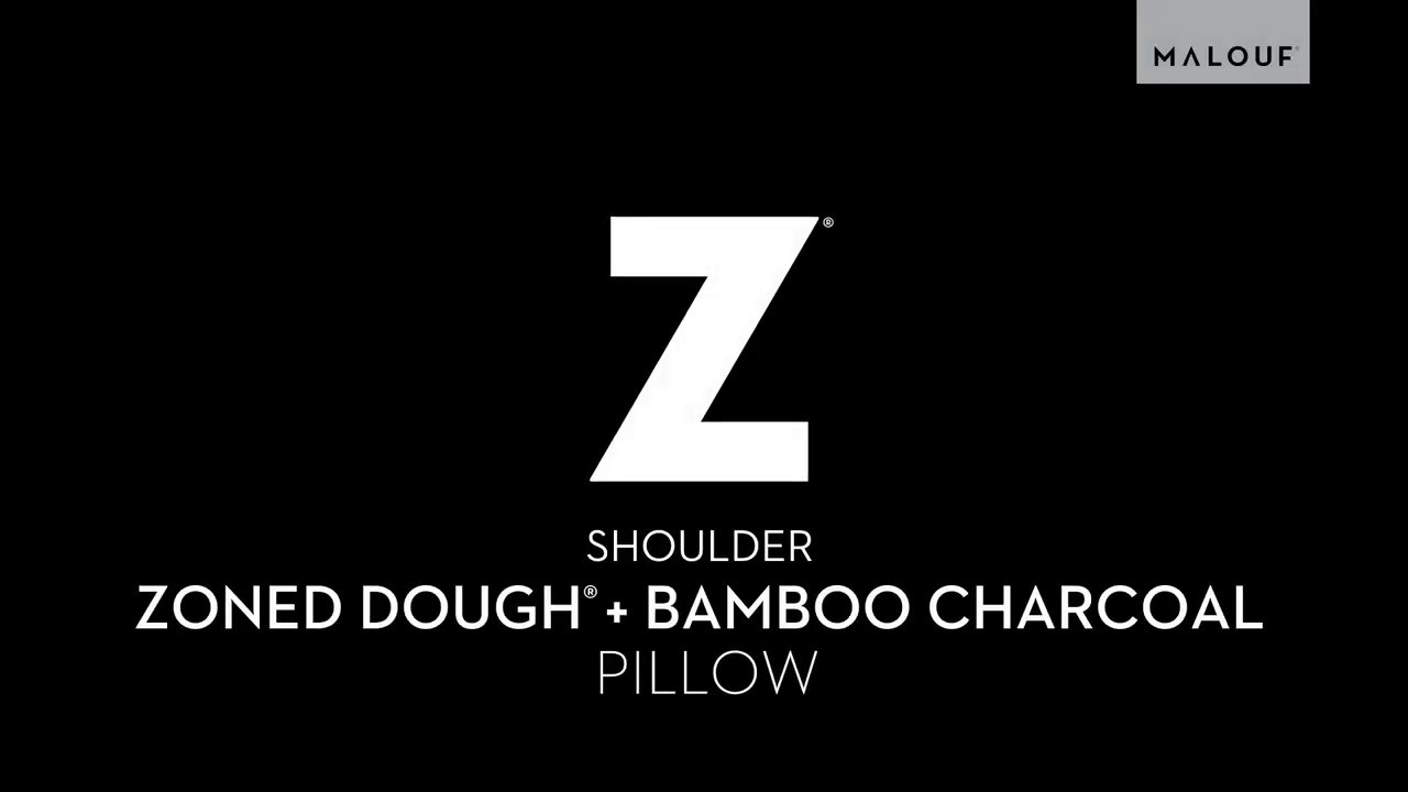 Shoulder Zoned Dough Bamboo Charcoal Pillow