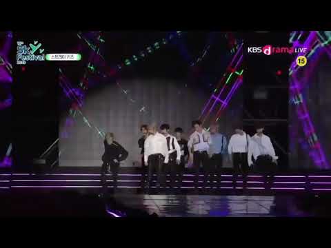 190831 Stray Kids performing Side Effects at Incheon Airport Sky Festival