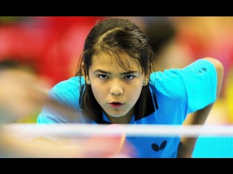 US Open Woman's Singles Table Tennis 2016 - Adriana Diaz vs Tashiro Saki - Game 6 in UHD