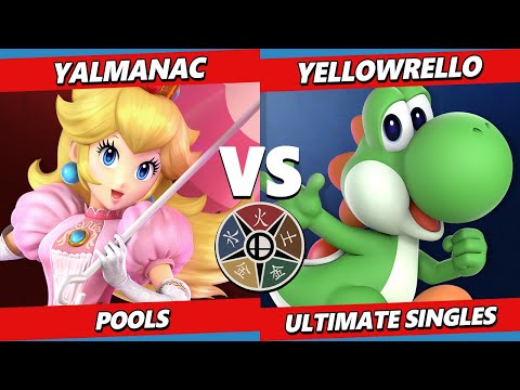 The Hokage Exams 2 - Yalmanac (Peach, Daisy) Vs. YellowRello (Yoshi) Smash Ultimate - SSBU