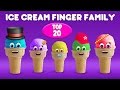 Ice Cream Finger Family Song Top 20 Finger Family Songs Daddy Finger Rhyme