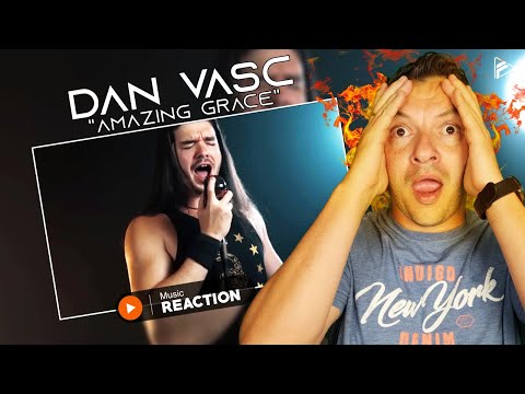 FIRST TIME HEARING: Dan Vasc - Metal singer performs "Amazing Grace" (Reaction)