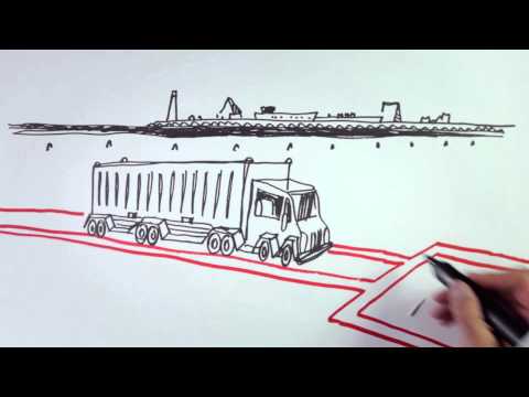 Container delivery cycle - twist-lock opening