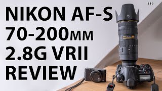 Video thumbnail for Nikon 70-200mm f/2.8 ED VRii Review by frederikboving