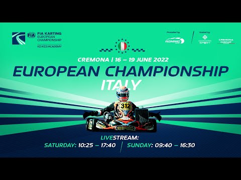 FIA Karting European Championship 2022 KZ/KZ2/Academy Trophy, Round 2 - Cremona / Italy (Saturday)