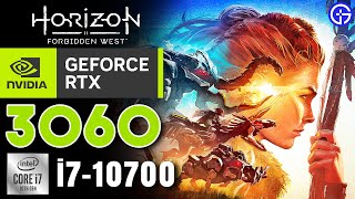 Horizon Forbidden West l RTX 3060 12GB + Intel i7-10700 + 32GB RAM l 1440p VERY HIGH SETTINGS