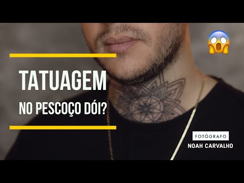 TATUAGEM NO PESCOÇO DÓI? - PH NOAH CARVALHO