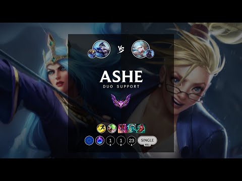 Ashe Support vs Janna - EUW Master Patch 12.16