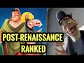 Every Post Renaissance Disney Film Ranked From Worst To Best