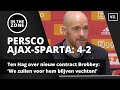 Ten Hag over Brobbey: 'We zullen voor hem blijven vechten!'