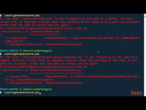 PowerShell 5 Recipes Scripts Calling Scripts | packtpub com