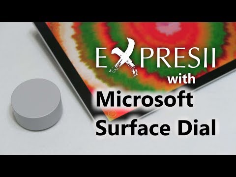 Expresii with Microsoft Surface Dial + New Surface Pen on 2017 New Surface Pro
