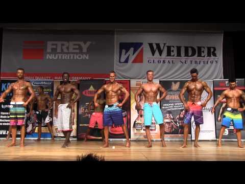 Top 5 Vergleich Mens Physique - NAC Westdeutsche Meisterschaft 2015