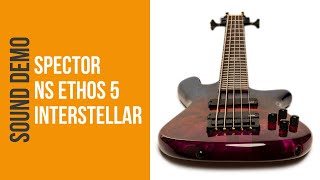 Video thumbnail for Spector NS Ethos 5 - Sound Demo (no talking) by Bass Bonedo