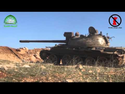 استهداف مقرات النظام بقذائف الدبابة في بلدتي نبل والزهراء في ريف حلب الشمالي من قبل الجبهة الشامية