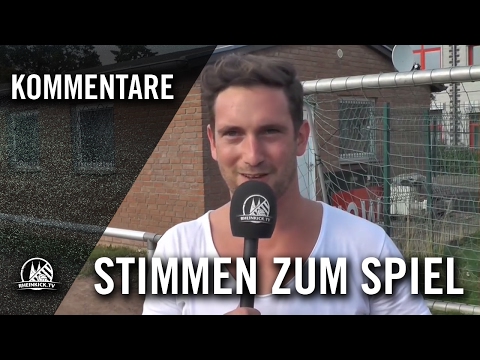 Die Stimmen zum Spiel (SV Blatzheim - Horremer SV, Kreisliga B, Staffel 2, Kreis Rhein-Erft)