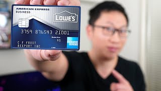 Surprisingly Good 😳 Amex Lowe's Business Rewards Review