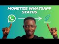 How To Make Money With Your WhatsApp Status
