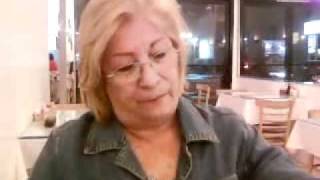 Mom Enjoying Hoy's Chinese Food...