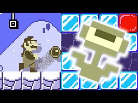 Super Mario Maker 2 - NEW Superball Flower Power-Up Gameplay