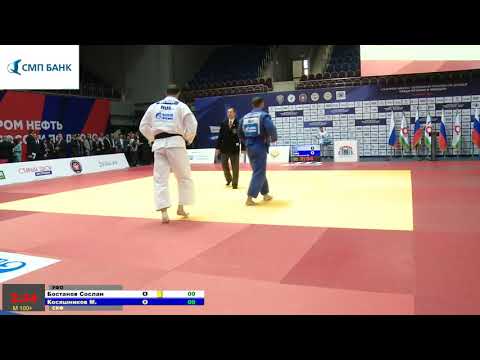 100+kg Бостанов С Косяшников М 08 09 2019 Т3 Чемпионат России по дзюдо, НАЗРАНЬ