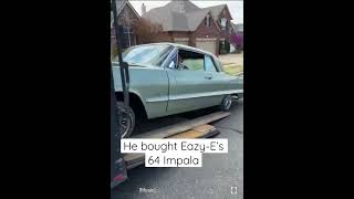 Bro purchased Eazy-E’s 63 Impala #eazye #ruthless #ruthlessrecords
