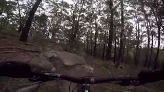 preview picture of video 'Giant Trance 27.5 Hornsby MTB Trail 2015 GoPro HD'