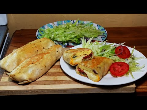Como hacer BURRITO DE HUEVO CON QUESO!