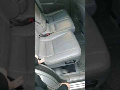 W163 ML320 adjusting middle row seats