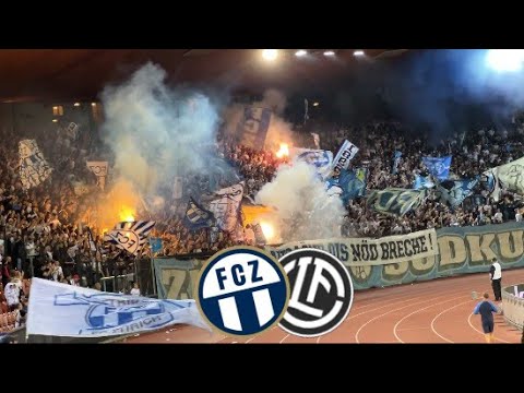 FCZ vs. LUGANO - Stadium Vlog | SOUTH STAND FAN PROTEST 🤯 | ESCALATION + HOT CHIP CHALLENGE 😮😵 | ...