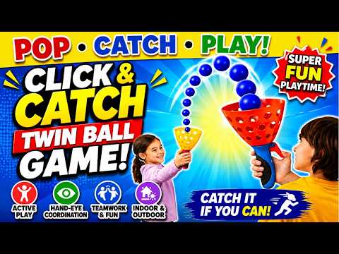 Click And Catch Twin Ball Game