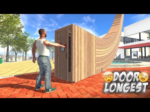 What's Inside This LONGEST DOOR - INDIAN BIKES DRIVING 3D