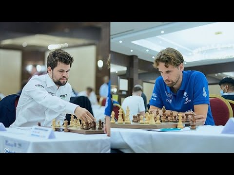 Magnus Carlsen (2855) vs Enrique Llobell Cortell (2392) || European Club Cup 2021 - R4