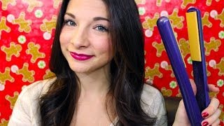How To :: Curl Your Hair With A Straightener!