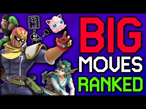 Ranking ALL 41 BIG Moves in Smash Ultimate