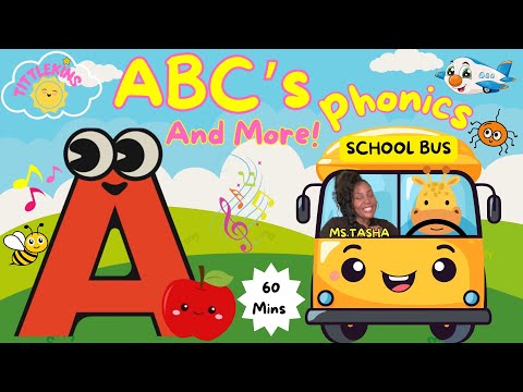 Learn ABC’s, Colors, Counting, Nursery Rhymes, Words & More! Music filled video. #toddlerlearning