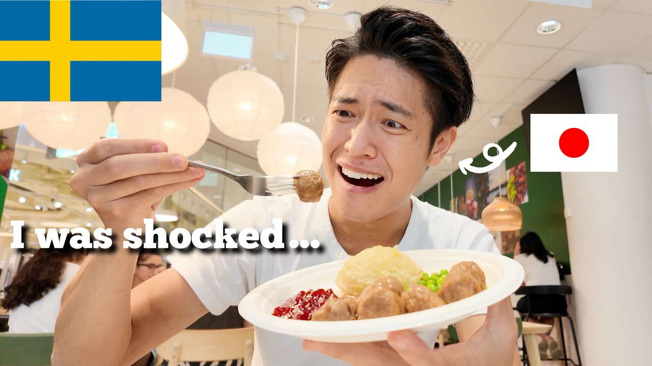Japanese guy visits Sweden for the first time🇸🇪