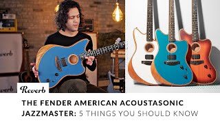Video thumbnail for The Fender American Acoustasonic Jazzmaster: 5 Things You Should Know by Reverb