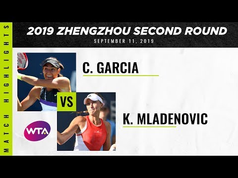 Kristina Mladenovic vs. Caroline Garcia | 2019 Zhengzhou Open Second Round | WTA Highlights