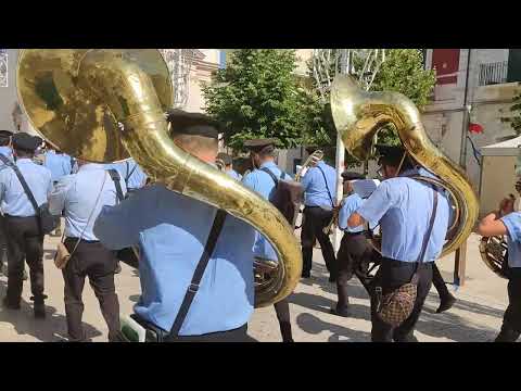 Banda di Nardò a Sannicandro di Bari 26/6/2023 - Festa di San Giuseppe - Marcia Monte Piana