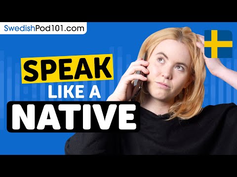 Fix Your Swedish Speaking in 2 Hours