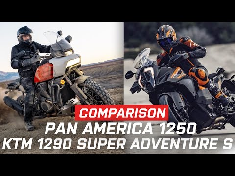 Harley-Davidson Pan America 1250 vs KTM 1290 Super Adventure S | Visordown.com