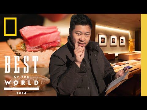 Eat the Top 15 Most Mind-Blowing Sushi with Lucas Sin in Tokyo's Best Omakase | Best of the World