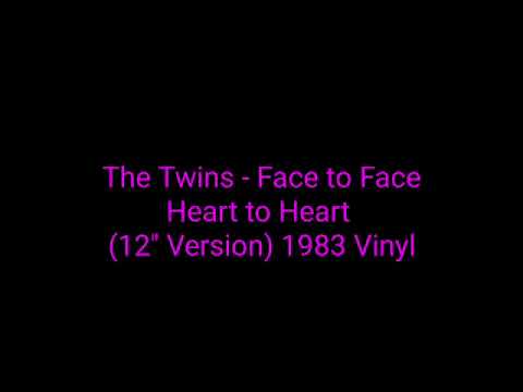 The Twins - Face To Face Heart to Heart (12'' Version) 1983 Vinyl_synth pop