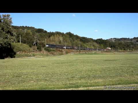 RailOne E474.101 + NordCargo E189 (Anagni - Chiasso) + FS E652.137