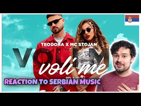 REACTION TO SERBIAN MUSIC: TEODORA X MC STOJAN - VOLI ME, VOLI ME