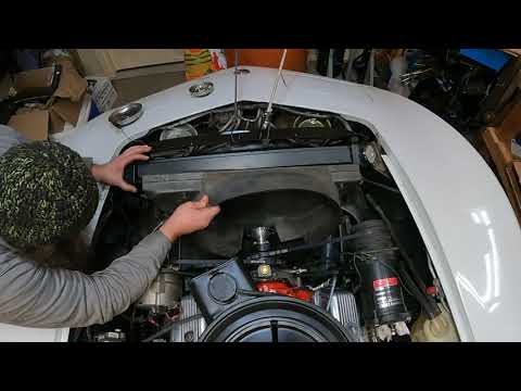In depth 1976 C3 Corvette Stingray radiator core support install