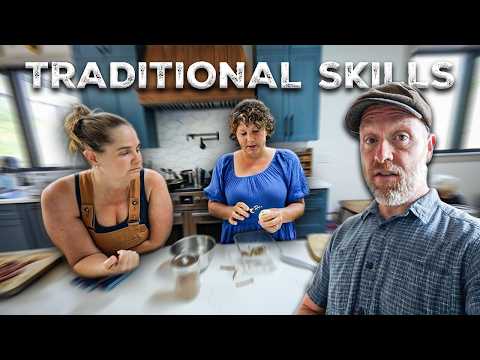 EX Mennonite RuthAnn Zimmerman Schools Me in Traditional Skills