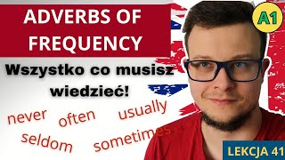 Kurs ANGIELSKIEGO od 0 do A1 - ALWAYS, USUALLY, OFTEN,  SOMETIMES, SELDOM, NEVER